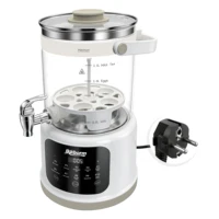 Bouilloire Électrique Intelligente 3L avec Robinet, Ébullition Rapide en 6 Min, Maintien au Chaud 24H, Prise EU, 10 Modes Prédéfinis, Théière en Verre, Chauffe-Eau pour Maison et Bureau 3