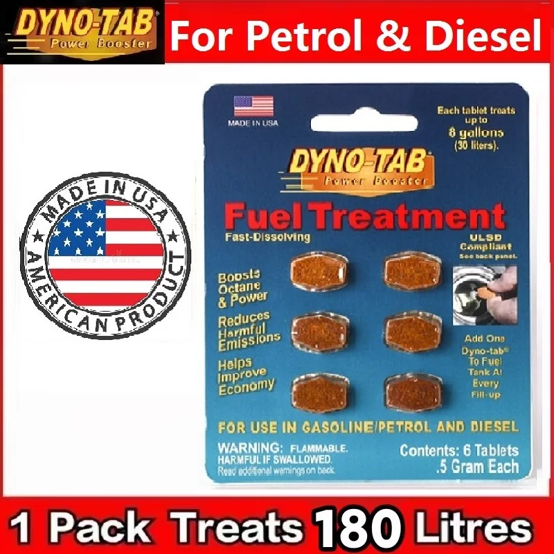 DynotabFuelTreatmentBoostoctaneReduceCarbonDepositsIncreaseMPG