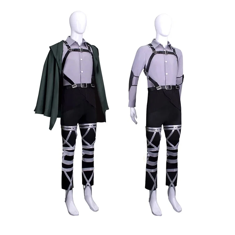 Levi Ackerman Cosplay Traje, Attack on Titan, The Final Season