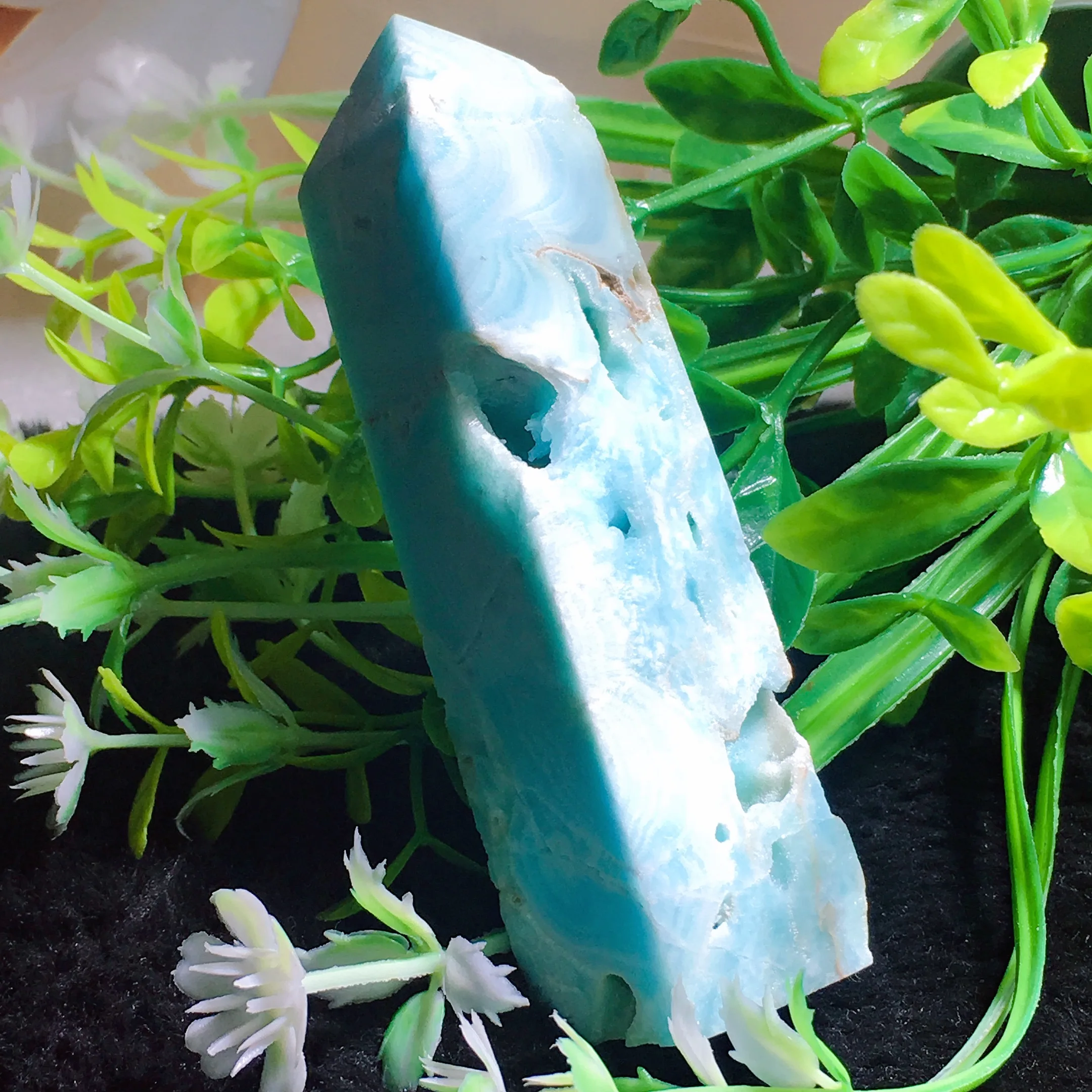 Blue Aragonite Tower 2425