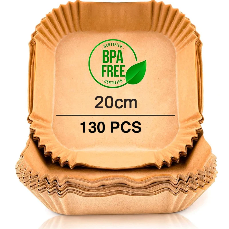 XXL Square Disposable Air Fryer Paper Tray Accessories