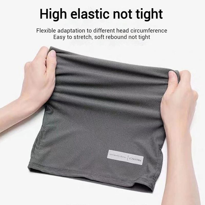 Outdoor Summer Man Neck Mask Arm Sleeves UV Protection Face Cover Sunshade Clothes Cycling Hiking Sun Protection Mask