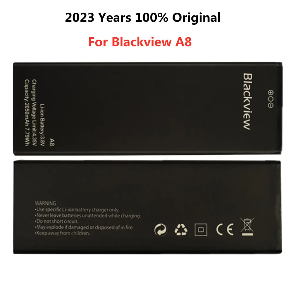 

2023 Original 2050mAh A8 High Quality Replacement Battery For Blackview A8 A 8 / Senseit 403499P Mobile Phone Batteries