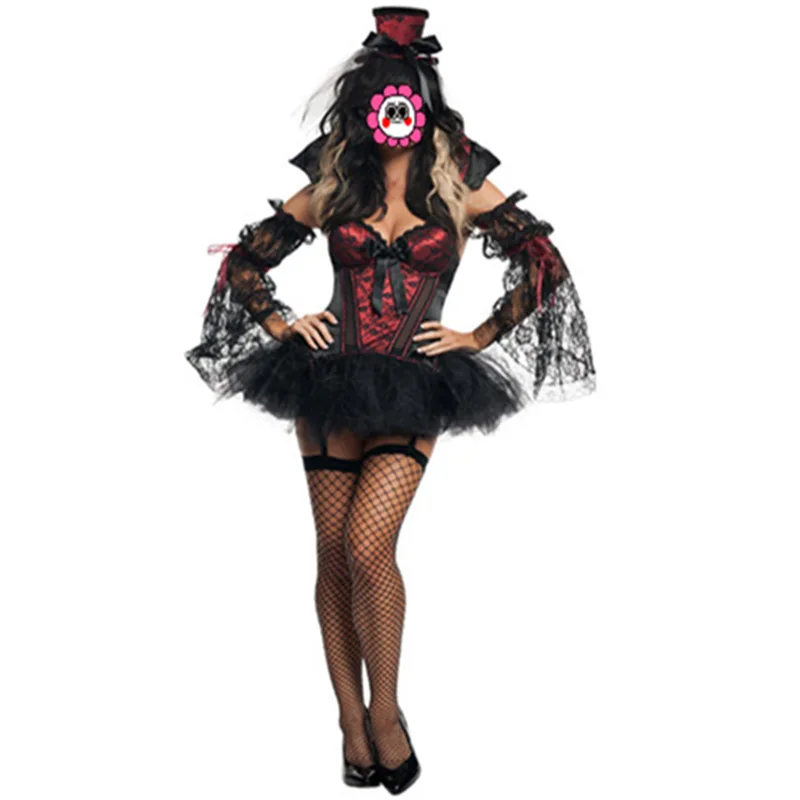 

Sexy Adult Women Deluxe Vampire Costume Women Zombies Costume Halloween Devil Ghost Cosplay Uniform Carnival Party Fancy Dress