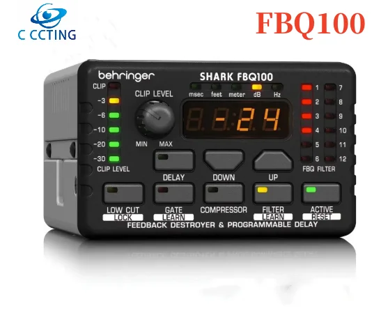 

BEHRINGER SHARK FBQ100 автоматический фоторазрушитель со встроенной детской линией, шумоподавлением и компрессором