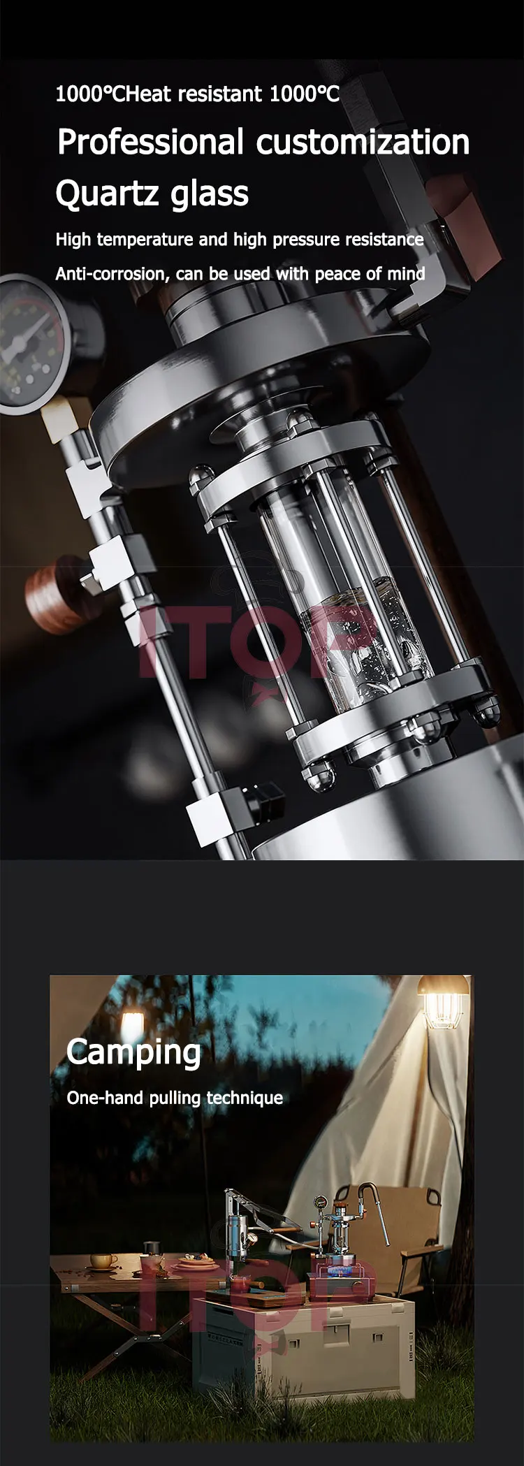 ALM KOPi 加特林 mini直火式ミルクスチーマー ALM KOPi Zxs-Coffee-Z1 Gatling Milk Frother – Porlar Star Coffee