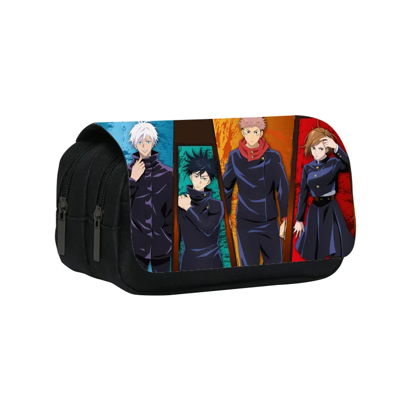 J-Jujutsu Kaisen Double-Layer Pencil Case 22cm/8.7inch School Pen