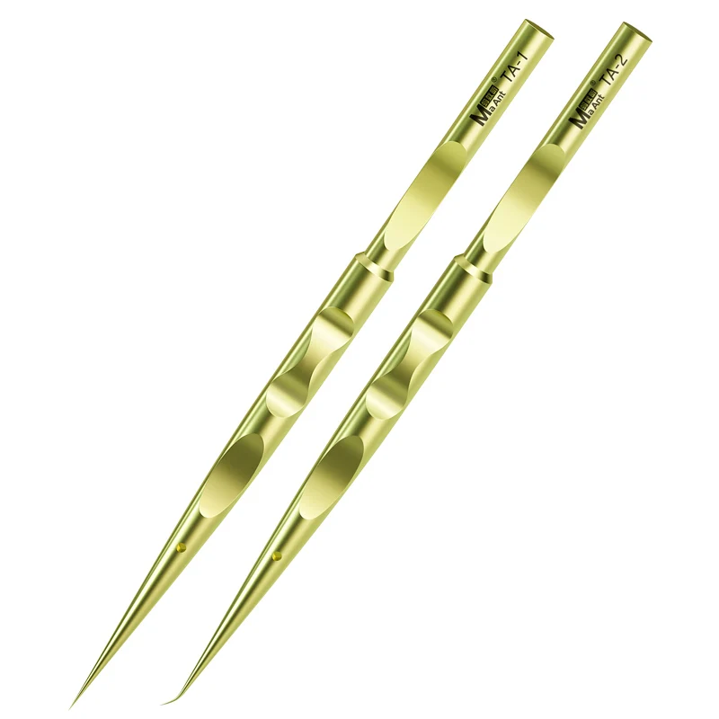 

Ma Ant Titanium Alloy Non-magnetic Stainless Steel Flying Wire High-precision Tweezers Super-hard Elbow Clip Bird's Nest Hair