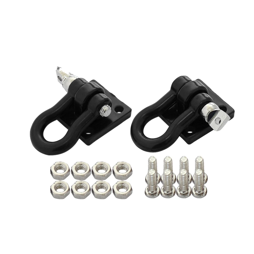Mini ganci traino in metallo accessorio per modelli Rock Crawler Mini ganci traino in metallo accessorio per modelli Rock Crawler