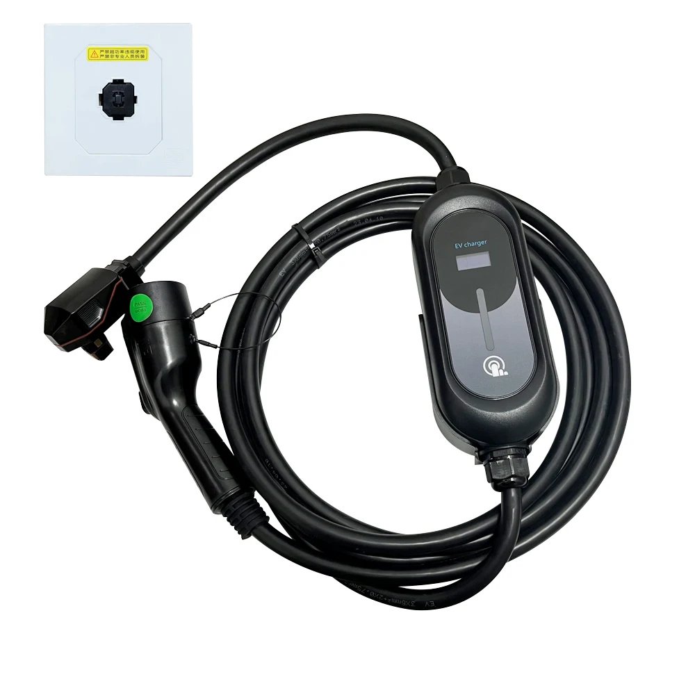 Caricabatterie Ac Ev Monofase Wallbox 32A Ricarica Di Veicoli Elettrici Di Nuova Energia Gb/T E Accoppiatore 32A 8Kw