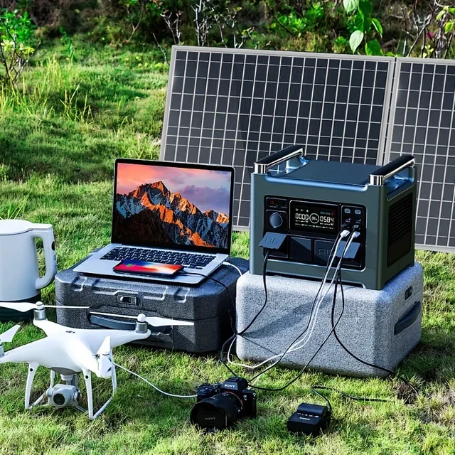 500W 12V Solar Panel, 100A Controller, Photovoltaic Mobile Power Supply Kit for Home/Camping/RV/Car Fast Battery Charger 6