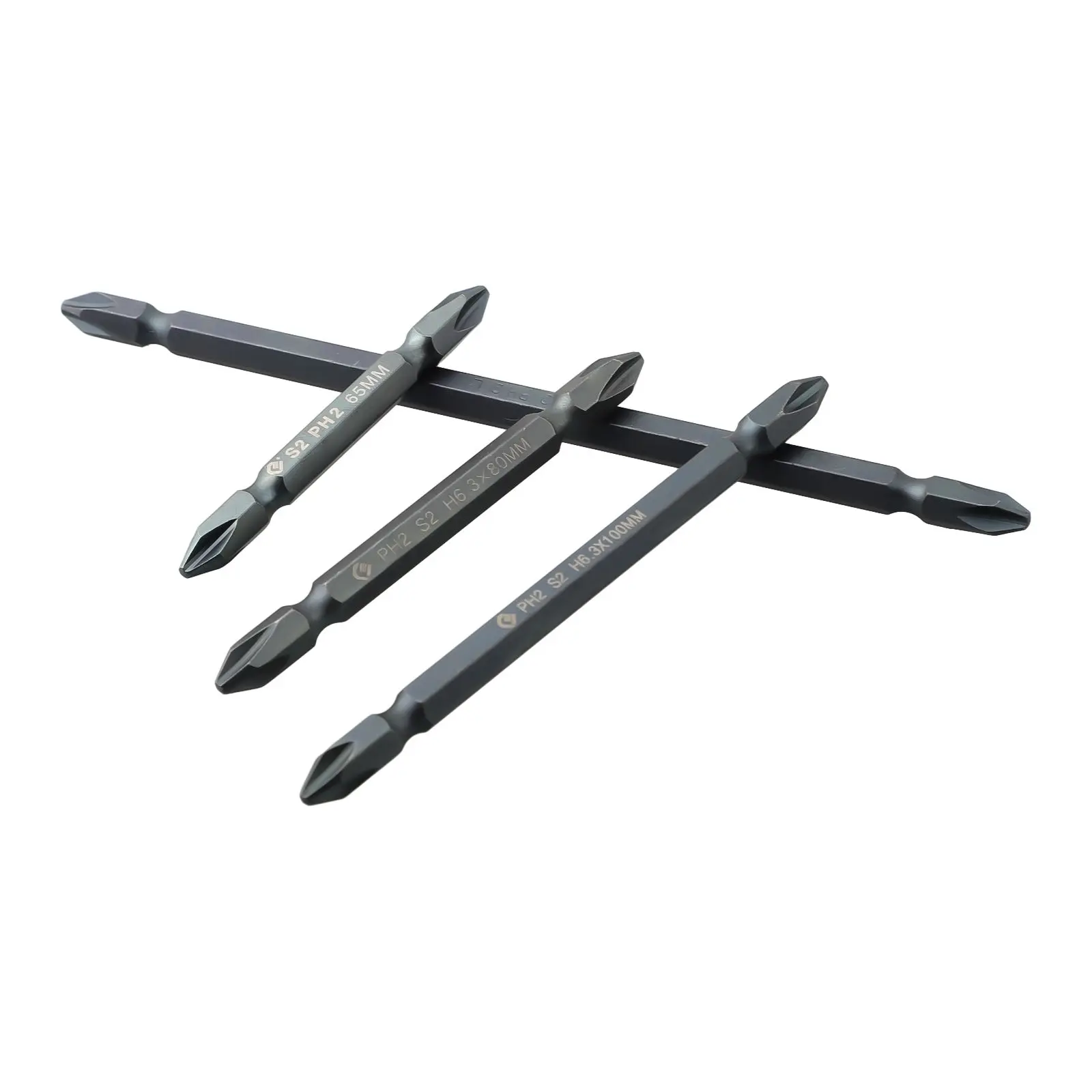 

Affordable Magnetic Screwdriver Bits Blue Rust Resistant Surface 65mm/80mm/100mm/150mm Length Options DIYers' Essential