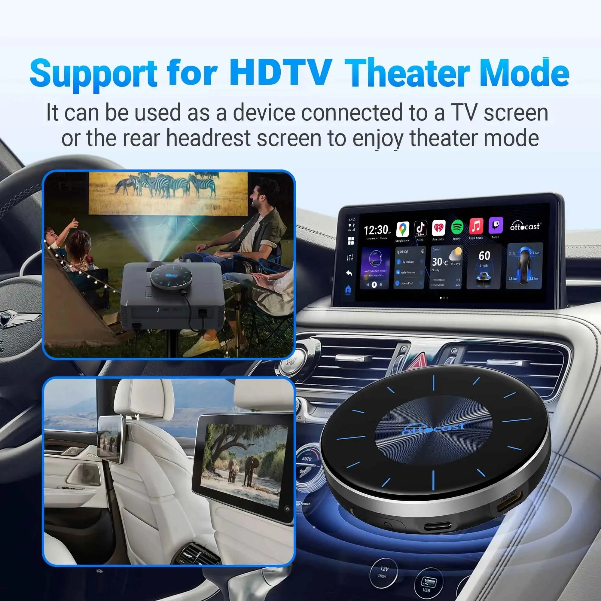カーオーディオ OttoAibox P3 CarPlay AI Box OttoAibox P3 CarPlay AI Box