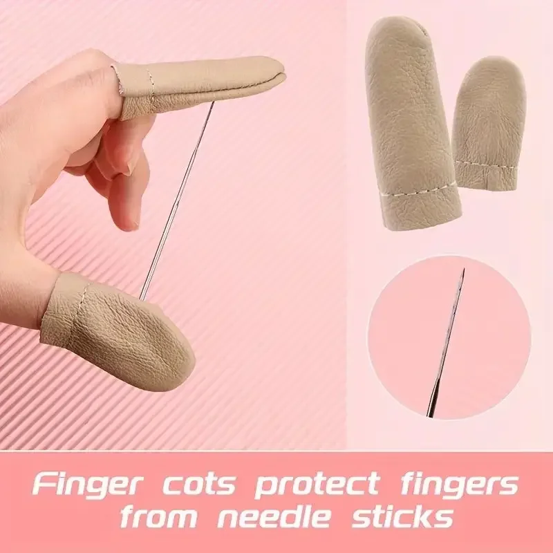 Needle Felting Kit With 3 Size 30Pcs Needles Felting Needles Wooden Handle Finger Cots Perfect For DIY Wool Projects