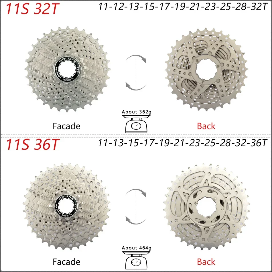 GOLDIX MTB Kassette K7 8/9/10/11/12 Geschwindigkeit 36/40/42/46/50/52T 8V 9V 10V 11V 12V Fahrrad Freilauf Fahrrad Kettenrad für Shimano HG – Detail 12