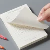 30 Day Self-Discipline Checklist Planner Daily Challenge Notepad Self-adhesive Memo Pads Mini Pocket Checklist Writing Pads 1
