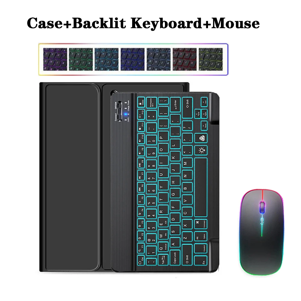 Enhanced Wireless Keyboard Case with Pen Holder