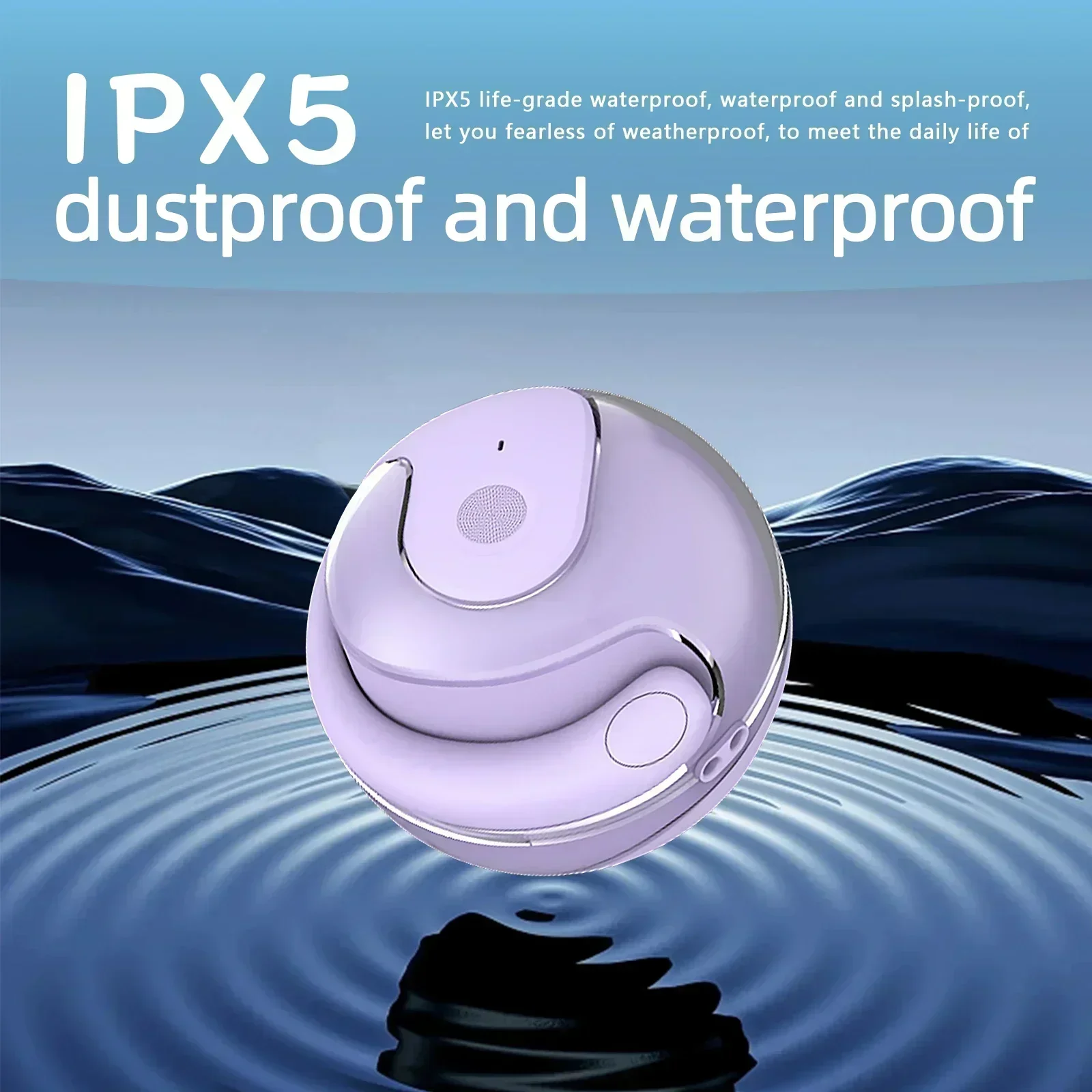 Wireless Bluetooth 5.3 HD Voice Call Earphones Noise Reduction Headphones Portable Earbuds With Mic for all smartphones 4