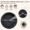 Kitchen  Coffee Bean Roaster Coffee Baked Peanut Beans Baking Stove Popcorn Make Dryer Roasting Machine Grain Drying 5
