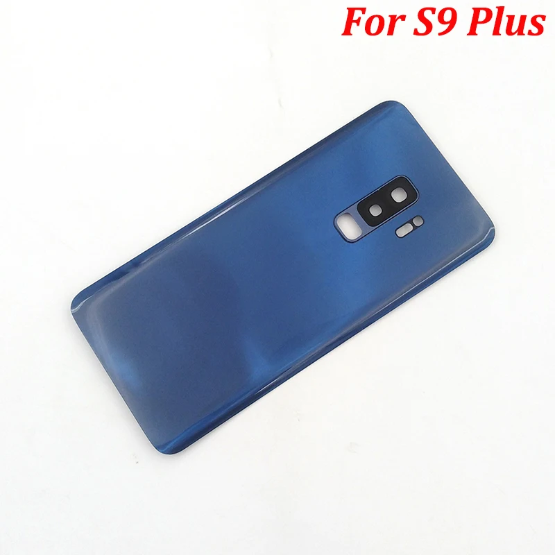 Enhanced Glass Rear Housing Case with Camera Lens Frame - Back Battery Cover Replacement