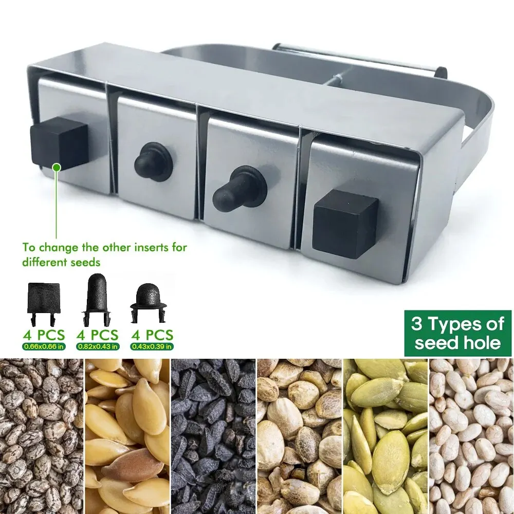Handheld Soil Block Maker - 2 Inch Seedling Tool for Greenhouse Gardening