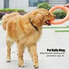 1Pc EVA Pet Ring Dog Flying Disc Foam Molars Bite Resistant Edge Grazing Training Special Pet Outdoor Solid Ring Flying Disc Toy 5