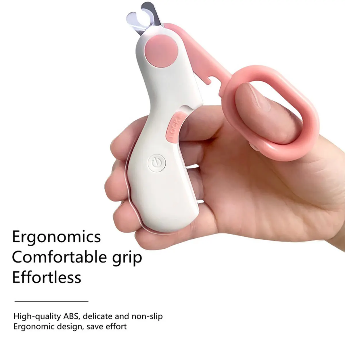 Cat Nail Clipper with LED Light Safety Pet Nail Trimmers Cat Claw Clipper Scissors Dog Cutter Avoid Excessive Cutting Pet