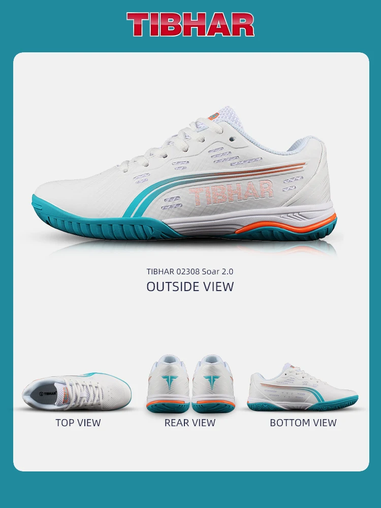 Sports Shoes Tibhar Table Tennis Shoes Classics Style Men Women Sport Sneakers