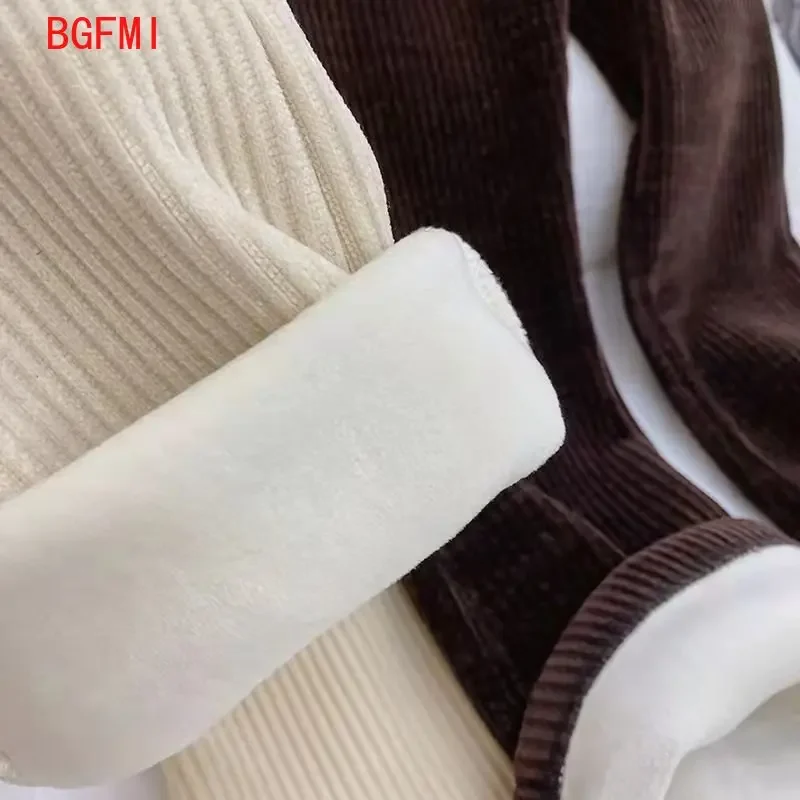 Fashion Winter Clothes Child Girl Fleece-lined Pants Kids Bottom teenagers Spring Autumn Bell-bottoms Baby Corduroy Trousers