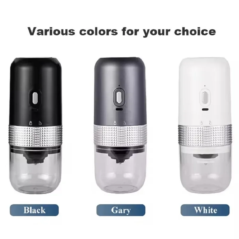 Electric Coffee Grinder Small Household Portable Kitchen Tools Coffee Bean Mills