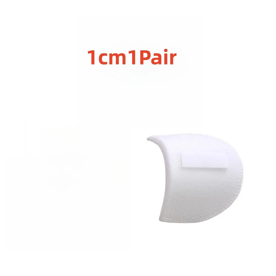 Epaulettes Femme,4 Paires Epaulette Vêtement Coussinets,D'épaule En Mousse D 'épaulettes En,Coussinets D'épaule Doux En Mousse Convient Aux Vestes, Blazers,T-Shirts,Robes,Unisexe (Noir Blanc