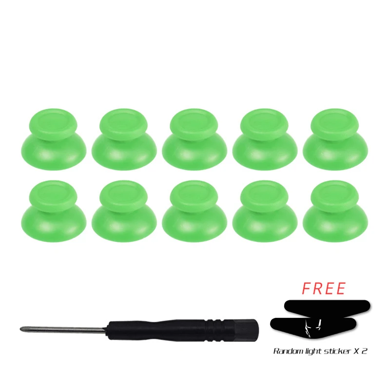 Data Frog 10pcs Replacement Joystick Thumb sticks For PS4 Controller Analog Joystick Button For Sony PS4 Joystick Button 
