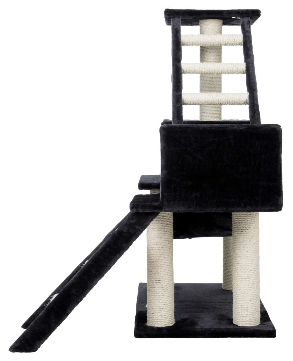 TRIXIE Malaga Plush & Sisal 3Level 43″ Cat Tree with Scratching Posts