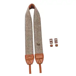 Comfortable Universal DSLR Camera Sling Strap - Detachable Neck and Shoulder Strap, Perfect Holiday Gift (Brown)