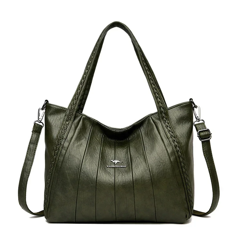Bolsos de mano para mujer, bolsos de piel suave, bolso de hombro para mujer de gran capacidad, bolso de mensajero para desplazamientos diarios, bolso de mano versátil de alta calidad