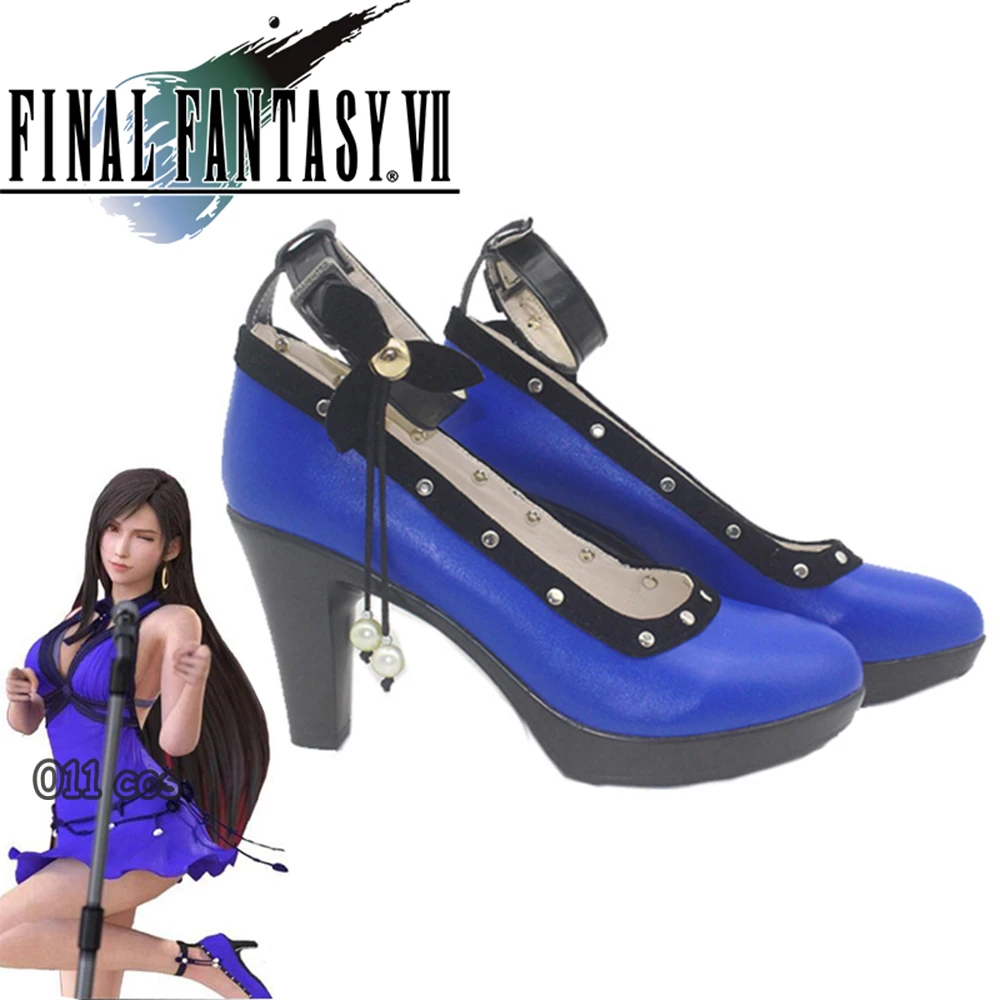 Game Final Fantasy Vii Remake Tifa Cosplay Shoes Ffvii Ff7 Tifa