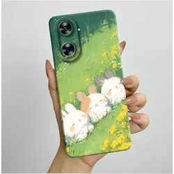 Aesthetic Flowers Silicone Soft Protective Phone Case for POCO C71 4G (LU-TYLV0203)