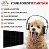 Studio Acoustic Treatment Panel 6/12/24 Pcs Noise Protective Foam Soundproofing Pad Wall Sound-Absorbing Insulation Board Home 2