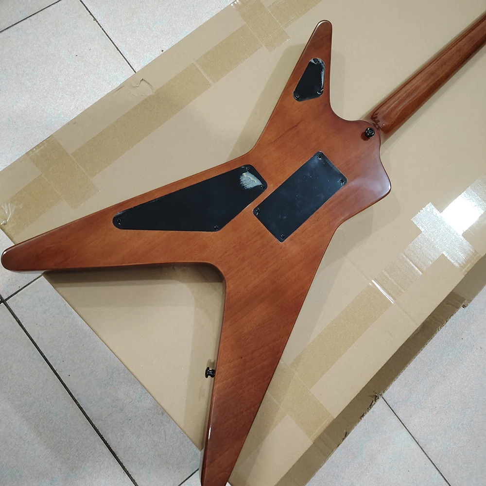 Wa shburn Di me Blue Lightning Electric Guitar