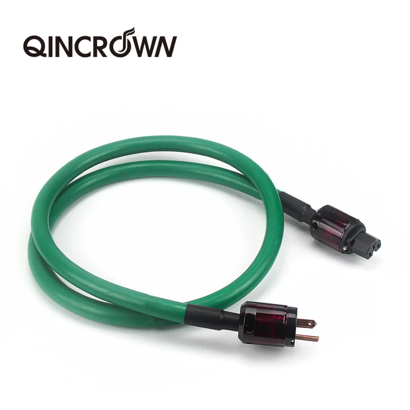 QINCROWN MCINTOSH 2328 전원 코드 HIFI 전원 케이블 EU/US 플러그 AC 오디오 전원 케이블