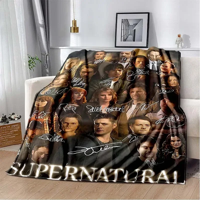3D Supernatural Region Printed Blanket,Fashion Soft Cozy Living room Bedroom Office Sofa Bed Travel Blanket Birthday Gift 2
