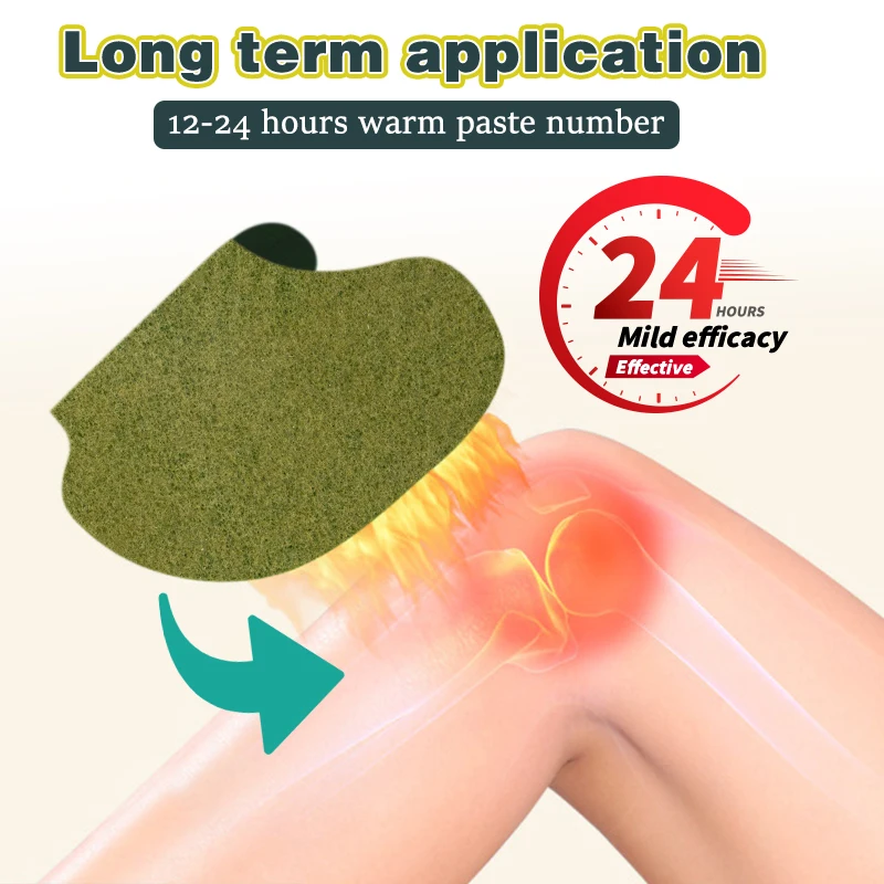 Wormwood Knee Plaster Arthritis Muscle Joint Pain Stickers Pain Relief Patches Chinese Herbal Medical Analgesic Plaster pain relief patch 10pcs