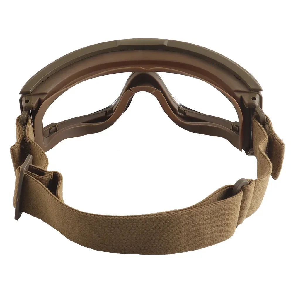 Safety Goggles Tactical Goggles Windproof Dustproof Cycling Motorcycle Hiking Ski Glasses Paintball Shooting Fast OPS Airsoft Helmet Safe Gear