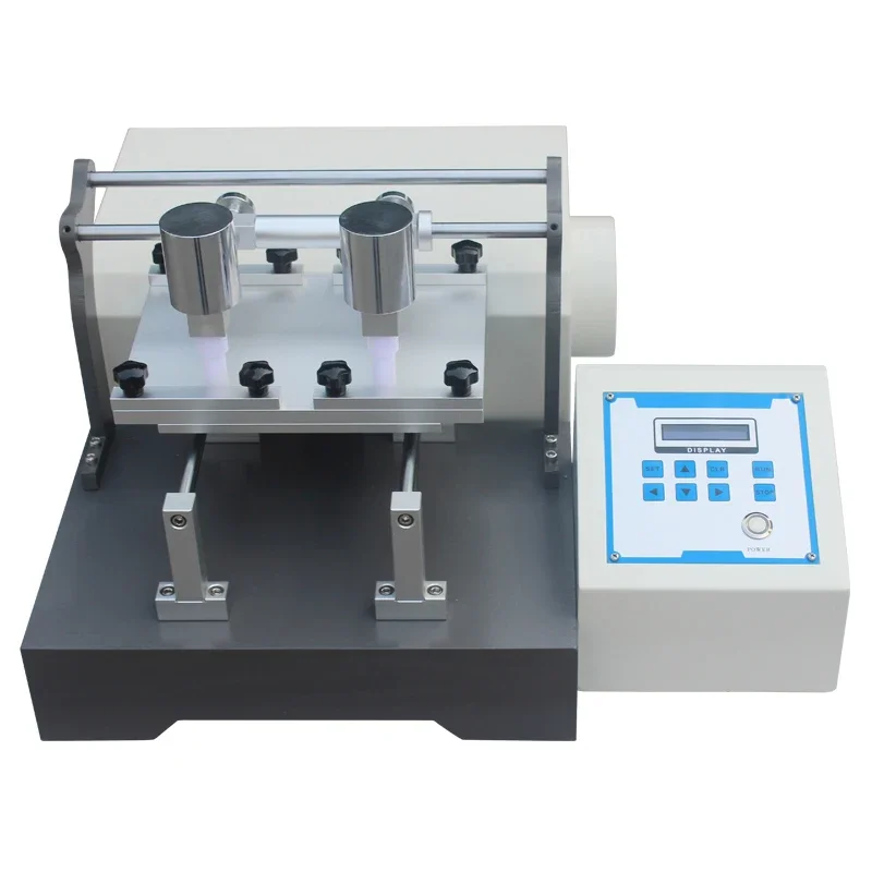 New Double Station Electric Friction Dyeing Fastness Tester Leather Cloth Textile Printing And Dyeing Decoloration Tester