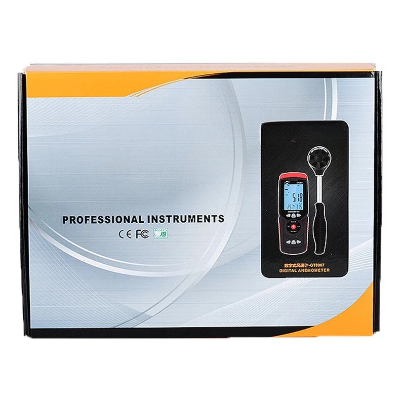 GT8907 다중 운동 에너지 휴대용 풍속계 LCD 디스플레이 휴대용 풍속계 8910