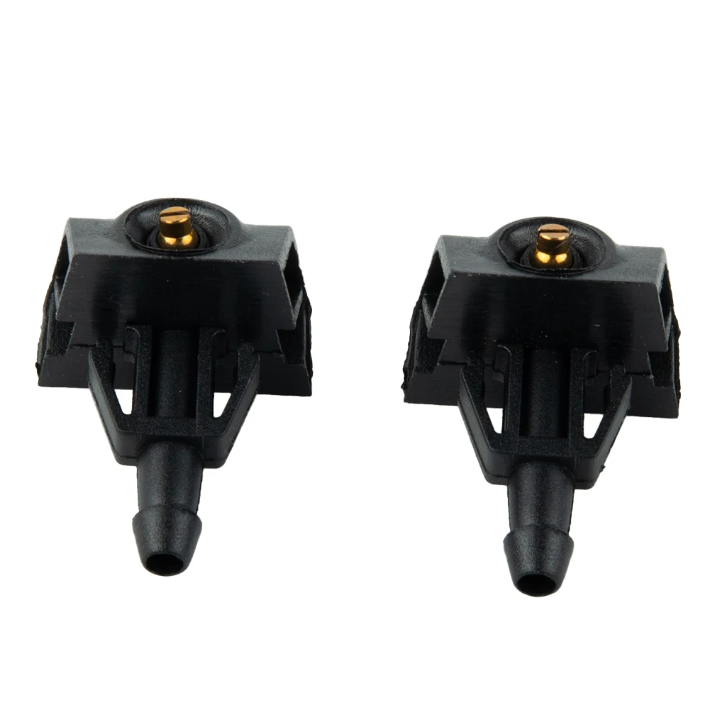 2Pcs Car Windshield Washer Spray Nozzle Jet For Nissan Car Window