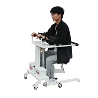 2024 Popular Electric Hemiplegic Walker Auxiliary Standing Frame Patients Elderly Walking Rehabilitation Therapy Supplies 1