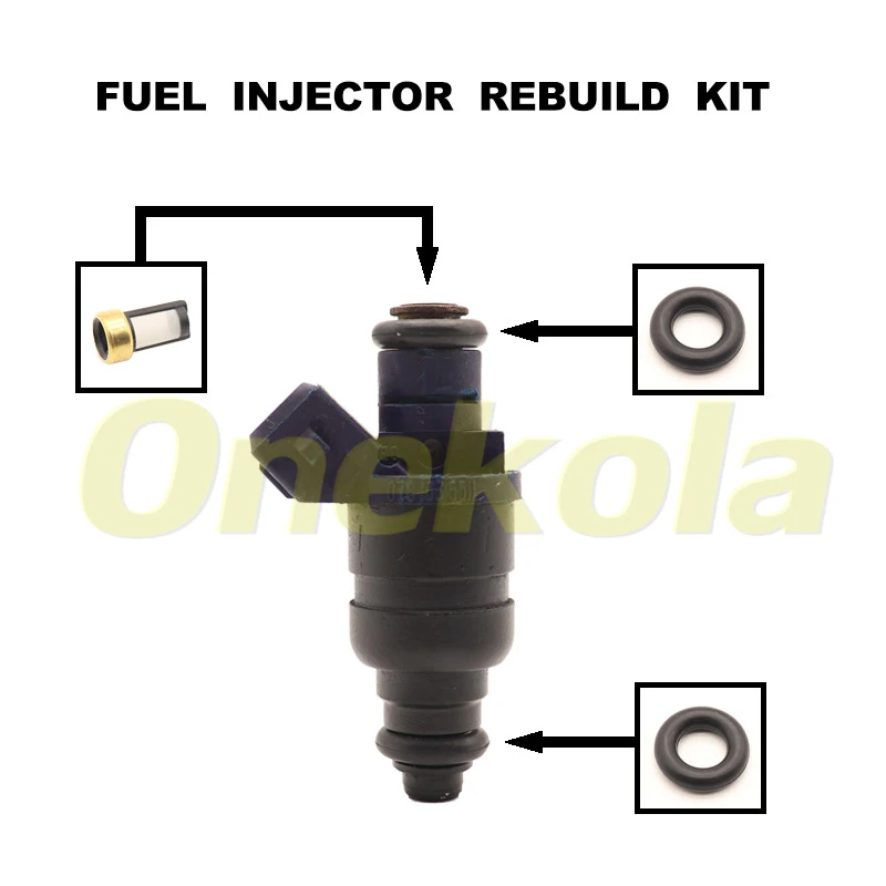 

Fuel Injector Seal O-Ring Kit Seals Filters for 97-05 Audi Volkswagen 2.8L V6 078133551L