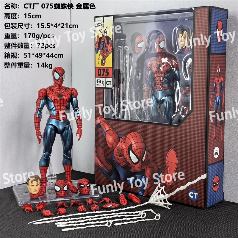 In Stock Ct Toys Spiderman Figure Mafex 075 The Anazing