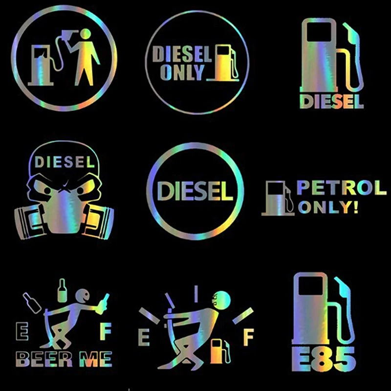 Car-Stickers-Car-Sticker-Vinyl-DIESEL-ONLY-DIESEL-Fuel-Stickers-and ...